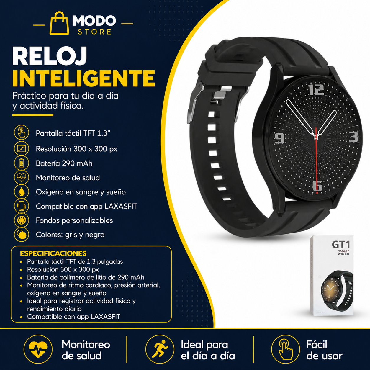 Reloj Inteligente GT1