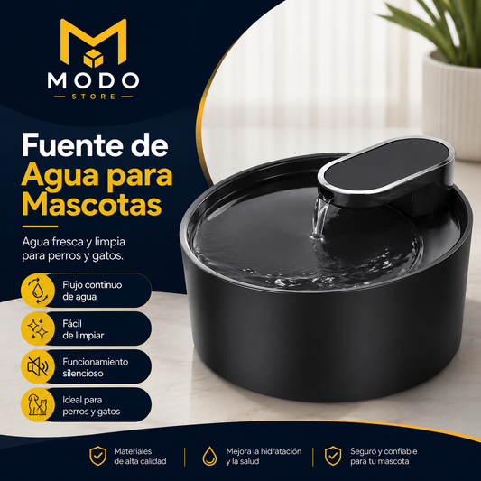 Fuente de Agua para Mascotas