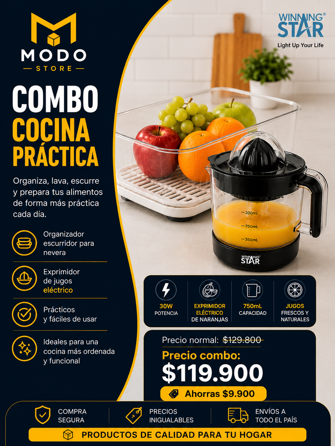 Combo Cocina Práctica