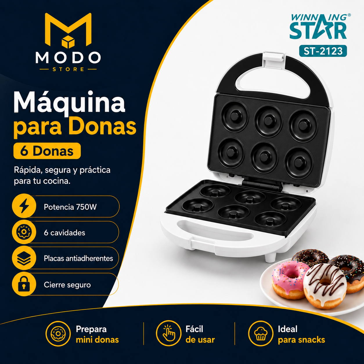 Máquina para Donas x 6