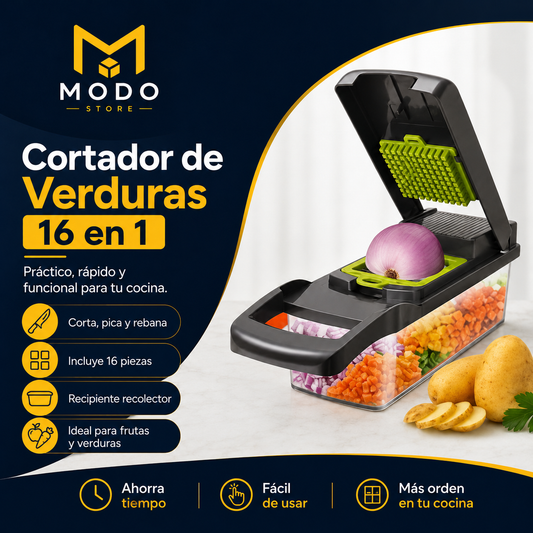 Cortador de Verduras 16 en 1